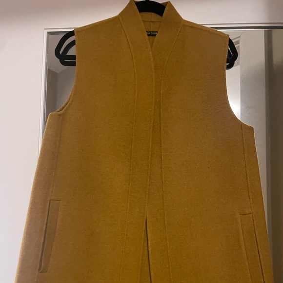 Eileen Fisher Jackets & Blazers - Eileen Fisher Lined Wool Vest Size M/L